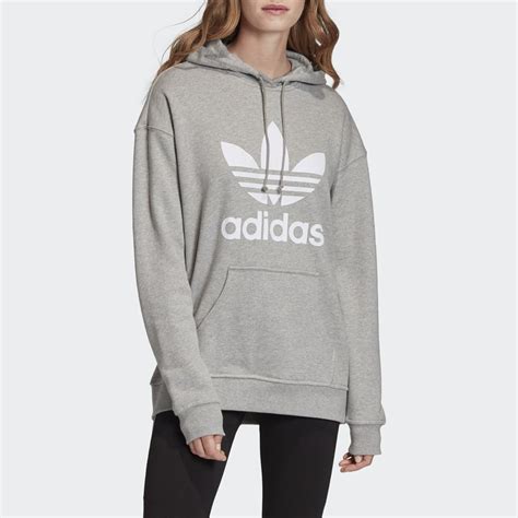 adidas originals moletom feminino trefoil hoodie|trefoil hoodie.